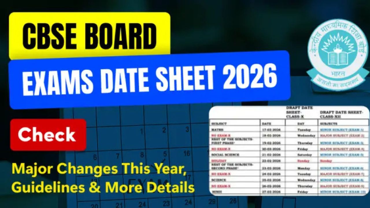 CBSE Board Exam 2026: