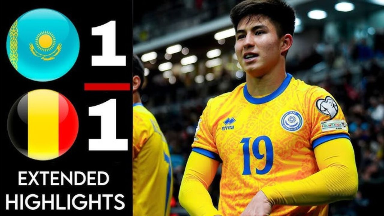 Kazakhstan vs Belgium 2025: