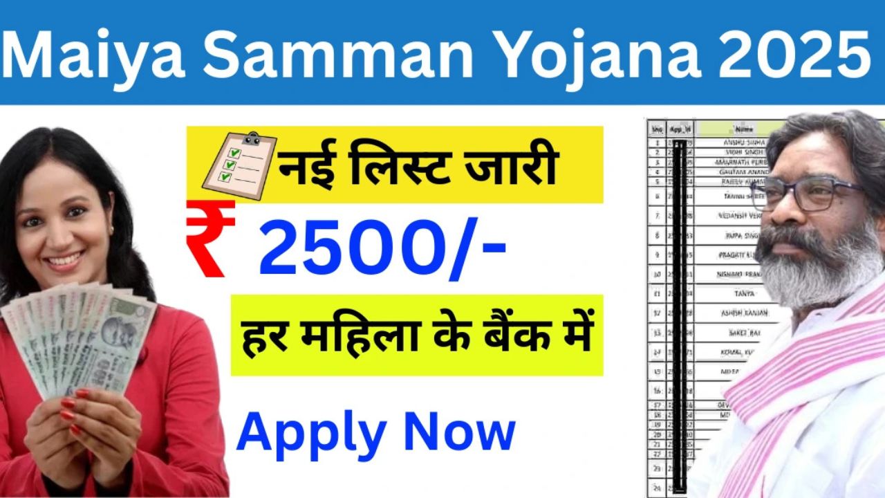 Maiya Samman Yojana 2025: